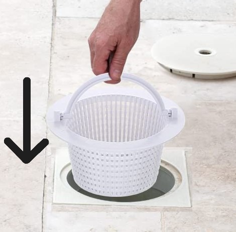 Step 4 – Replace the skimmer basket on top of the installed Skimmer Shield